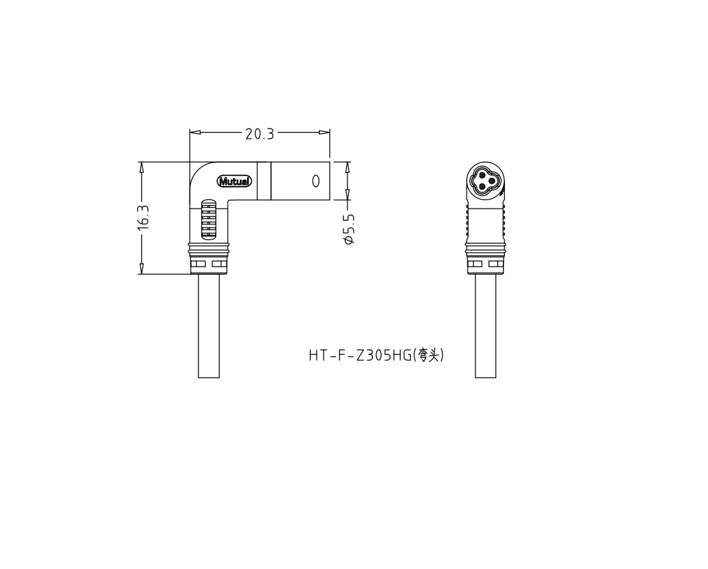 Z305 90 degree signal